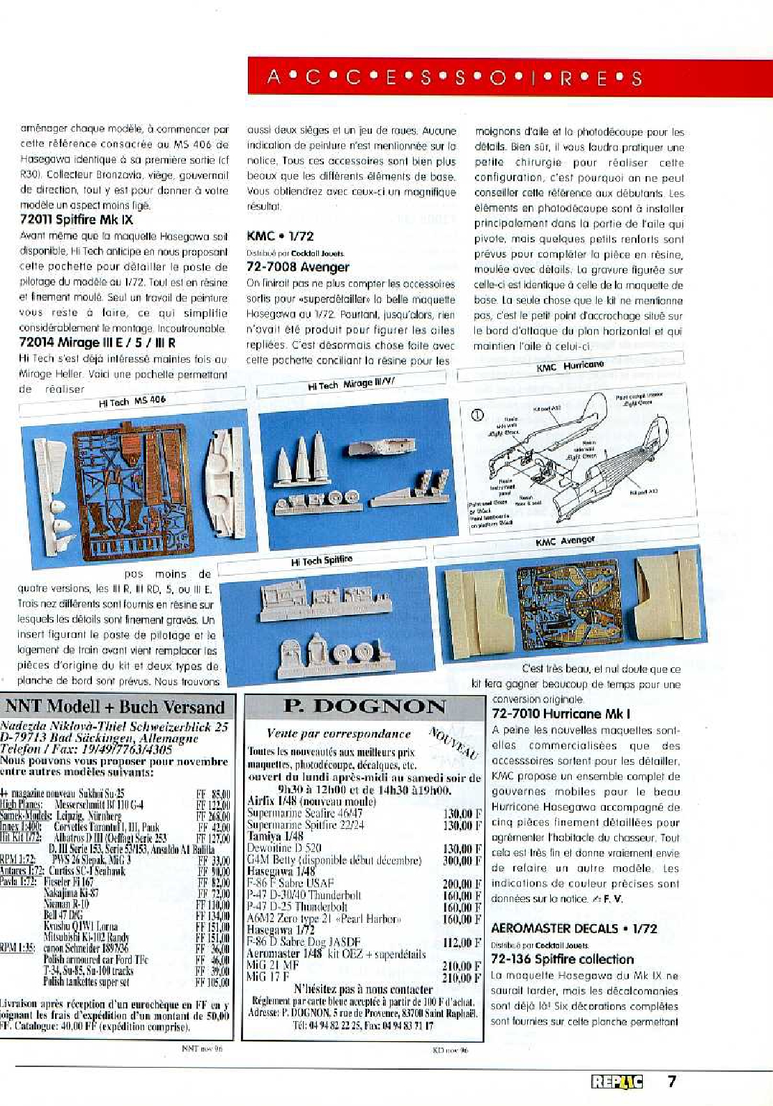 Replic 063 - MiG-23, Me-410, SE-3130 Alouette